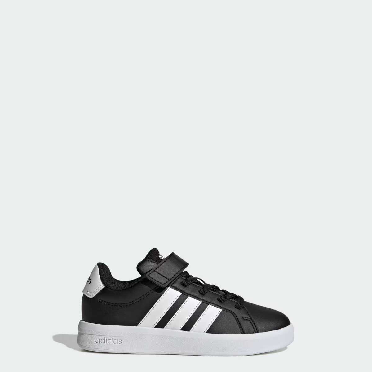 Adidas Grand Court 3.0 El C Çocuk Siyah Spor Ayakkabı HP3533 - 1