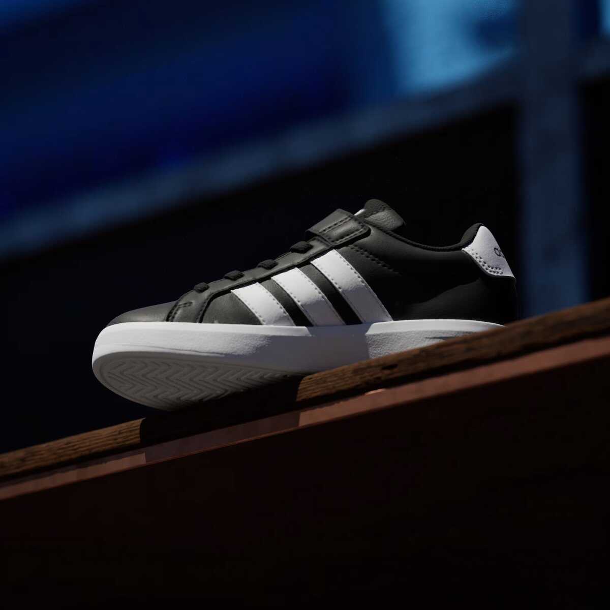 Adidas Grand Court 3.0 El C Çocuk Siyah Spor Ayakkabı HP3533 - 6