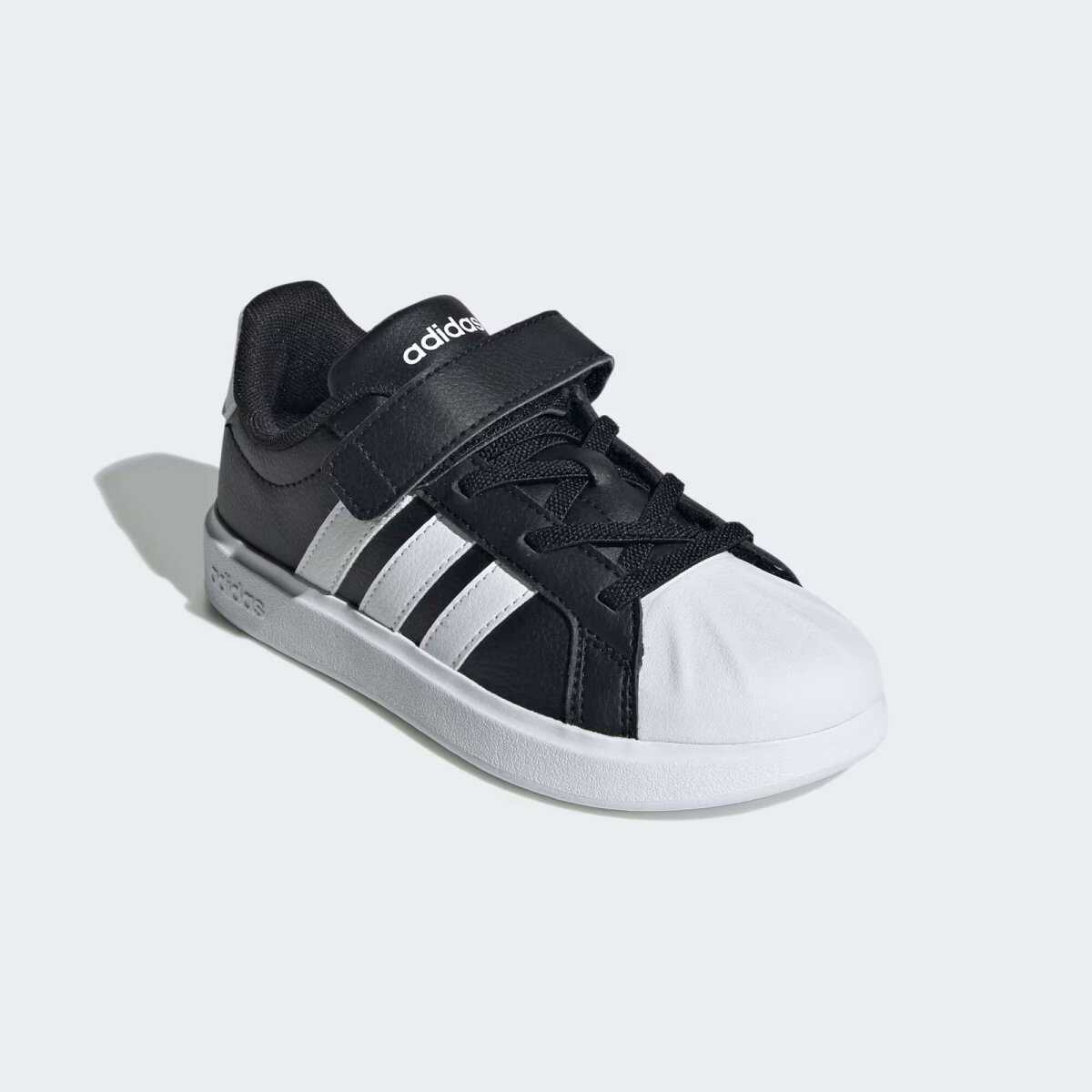 Adidas Streettalk El C Çocuk Siyah Spor Ayakkabı JQ8593 - 4