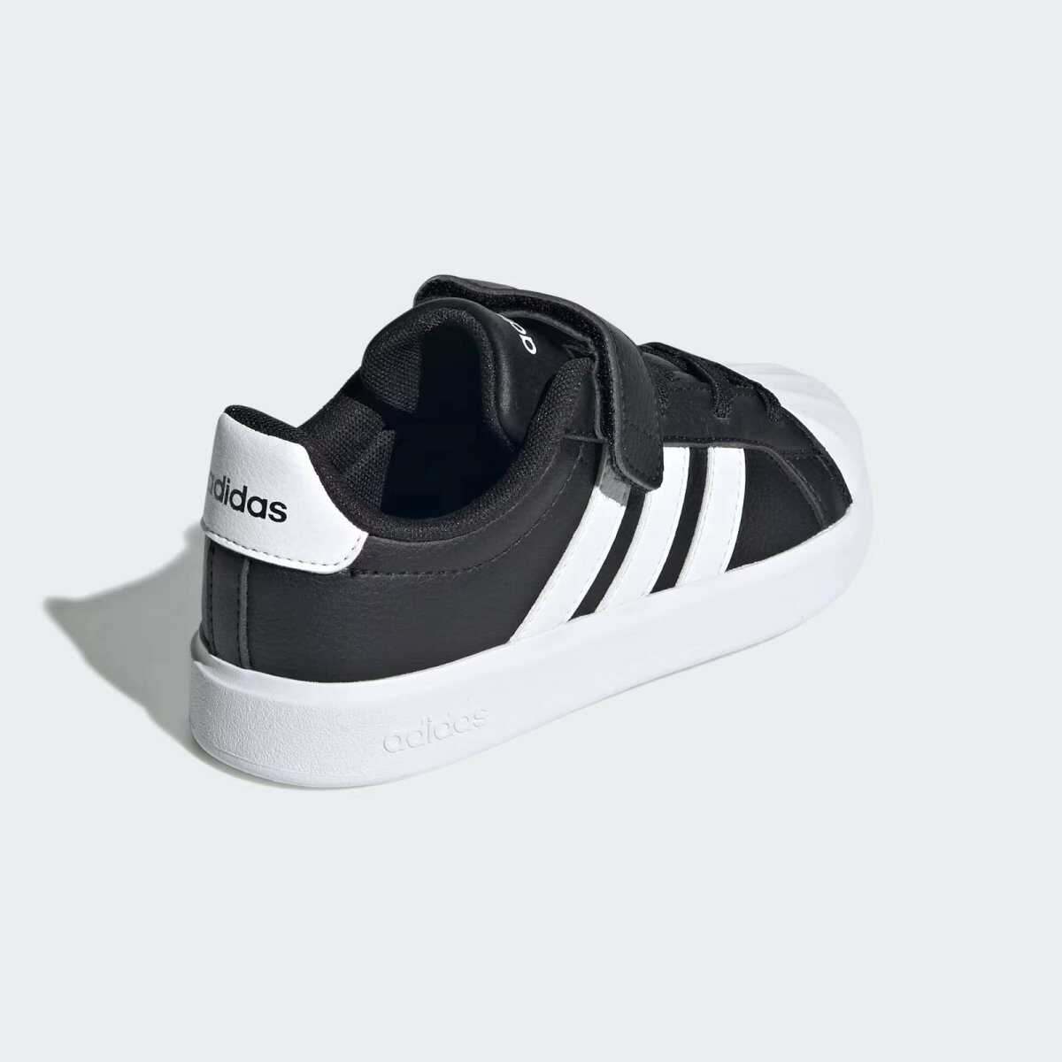 Adidas Streettalk El C Çocuk Siyah Spor Ayakkabı JQ8593 - 5