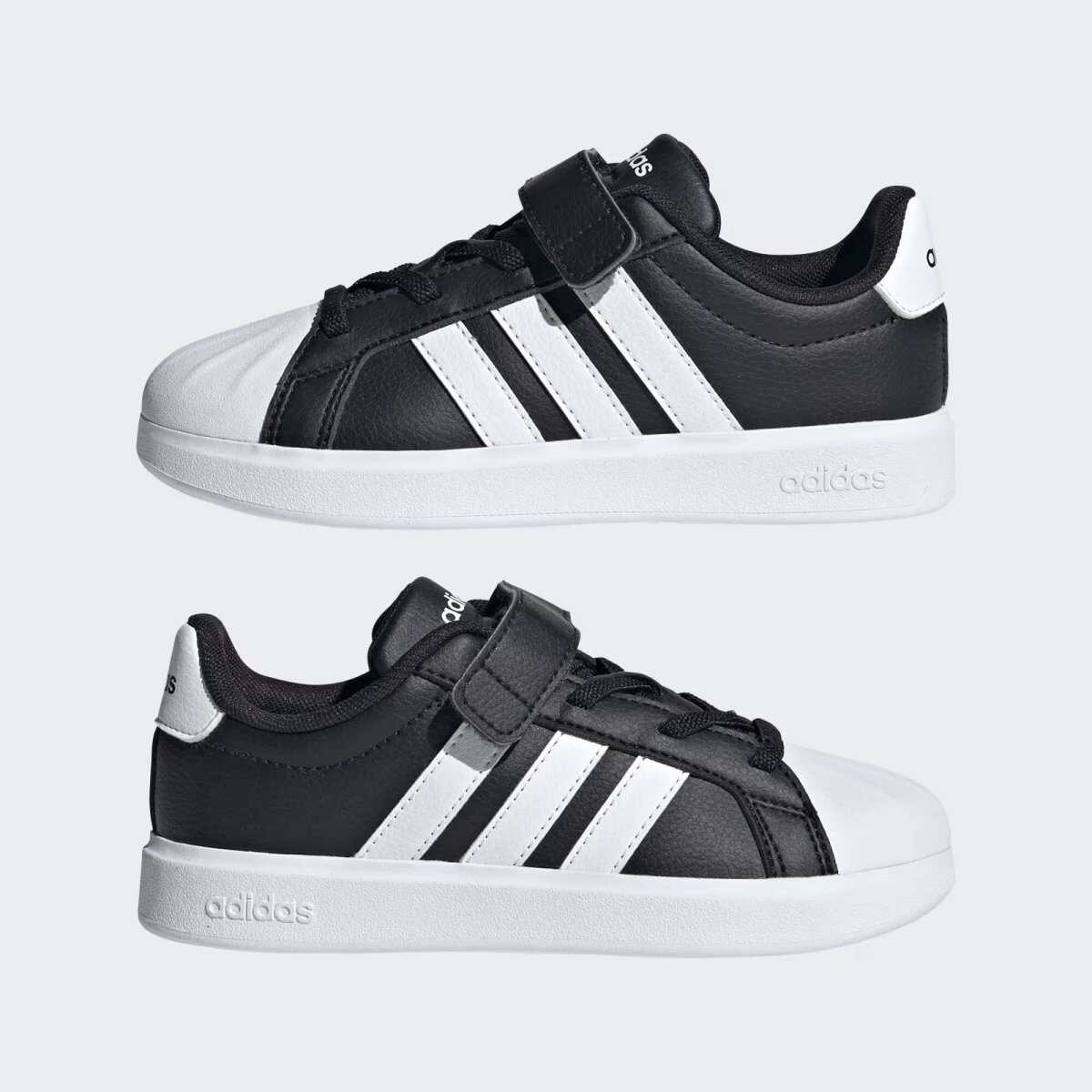 Adidas Streettalk El C Çocuk Siyah Spor Ayakkabı JQ8593 - 7