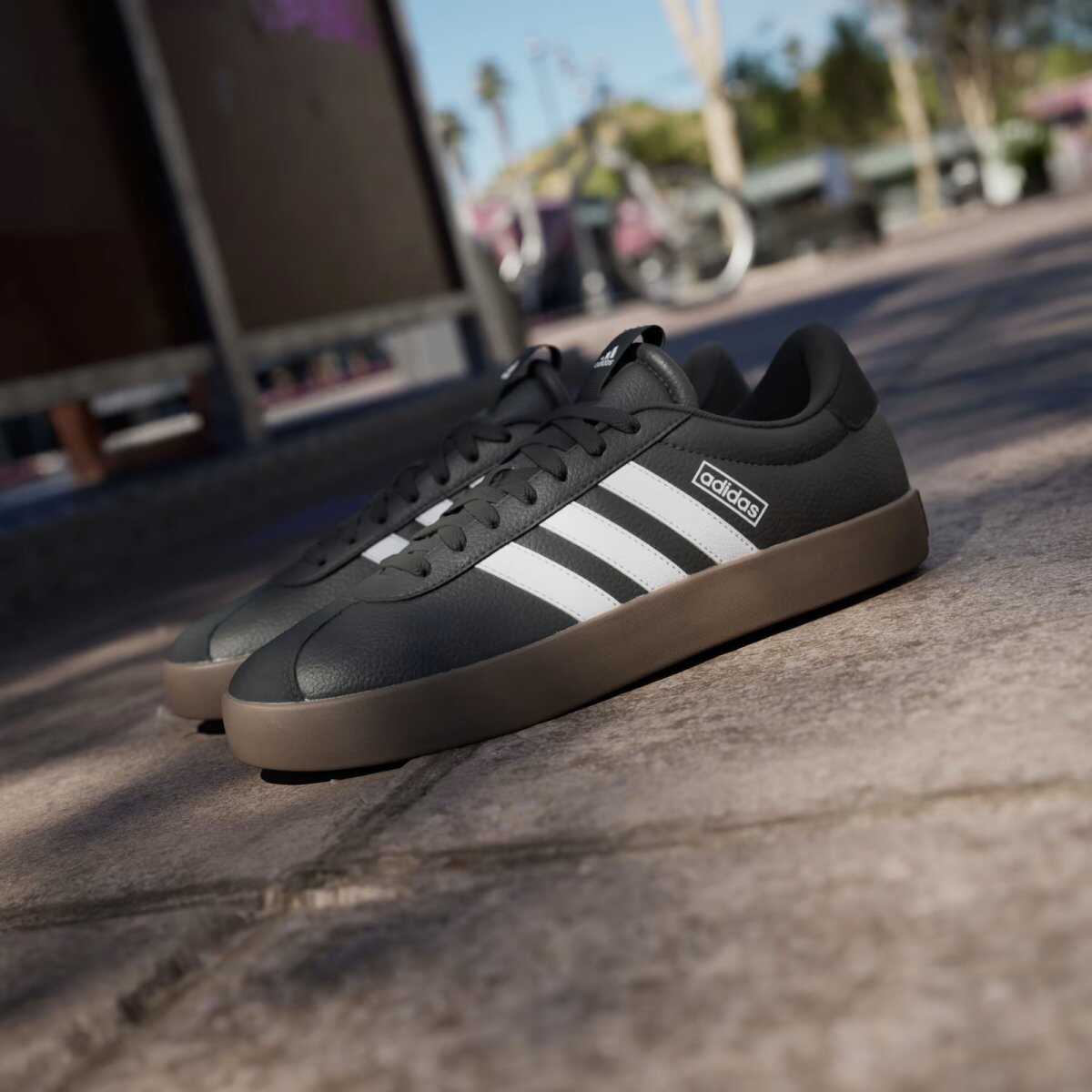 Adidas Vl Court 3.0 Erkek Siyah Spor Ayakkabı ID6286 - 7