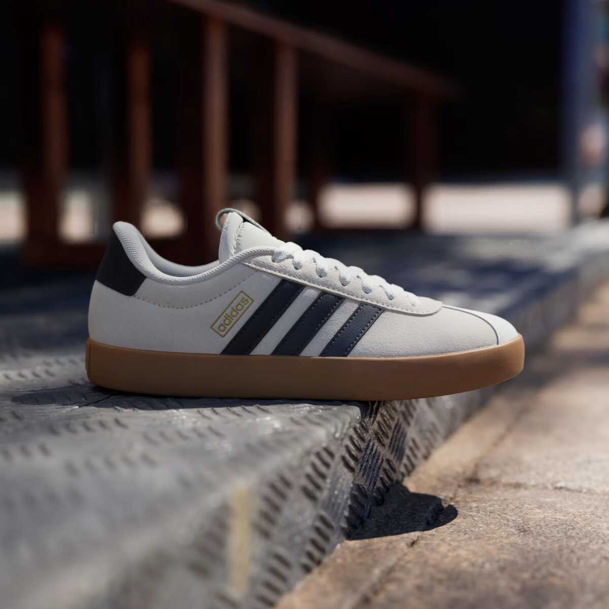 Adidas Vl Court 3.0 Kadın Bej Spor Ayakkabı JP5351 - 2