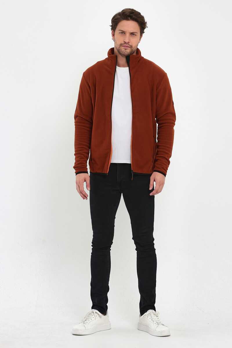 Exuma Tam Fermuarlı Erkek Polar 2312000 - Exuma