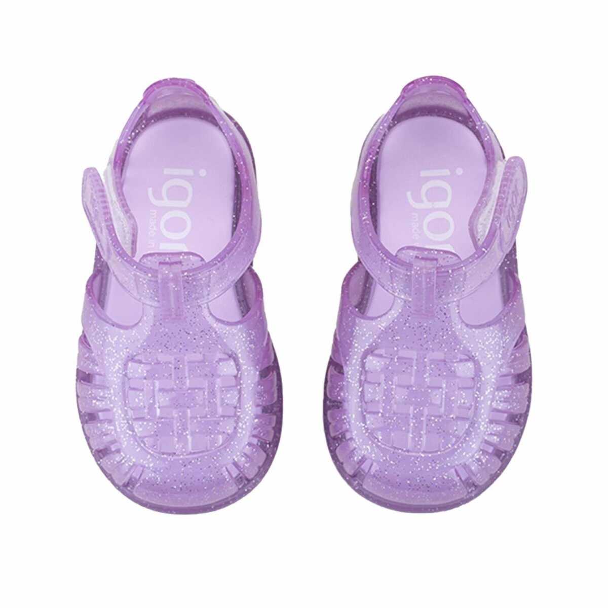 İgor Tobby Gloss Glıtter Çocuk Sandalet S10308 (1)