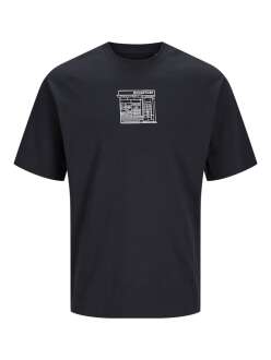 Jack Jone Bladoodle Wıde Fit Erkek Tişört 12279331
