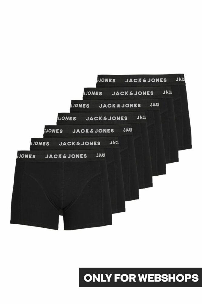 Jack Jones 7 Li Paket Büyük Beden Erkek Boxer 12273977