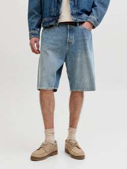 Jack Jones Alex Classıc Baggy Fit Erkek Jean Şort 12269532 