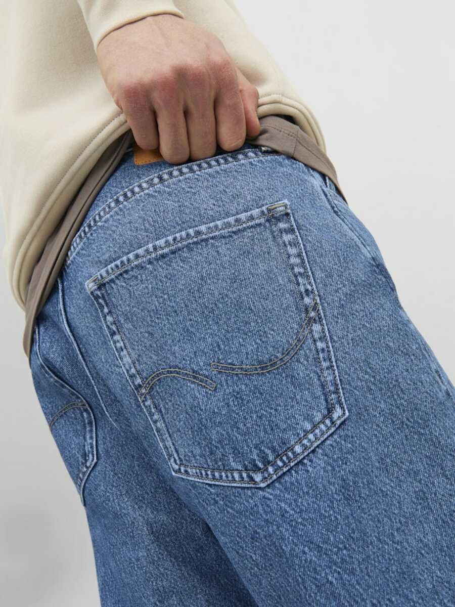 Jack Jones Alex Orıgınal Bol Kesim Erkek Jean Pantolon 12236078 - 4