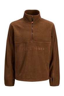 Jack Jones Alpes Half Fleece Fermuarlı Yaka Erkek Polar 12284828 