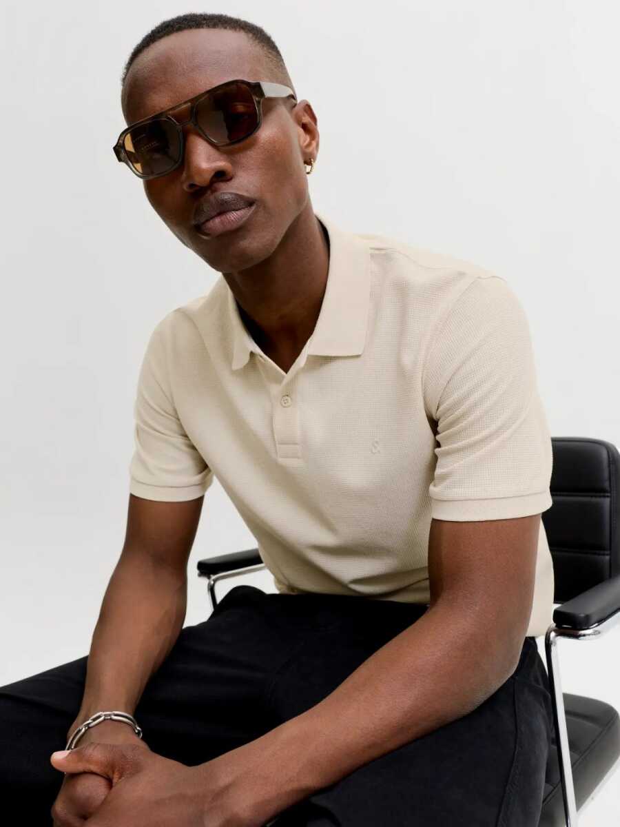Jack Jones Austın Regular Fit Polo Yaka Erkek Tişört 12268130 - 3
