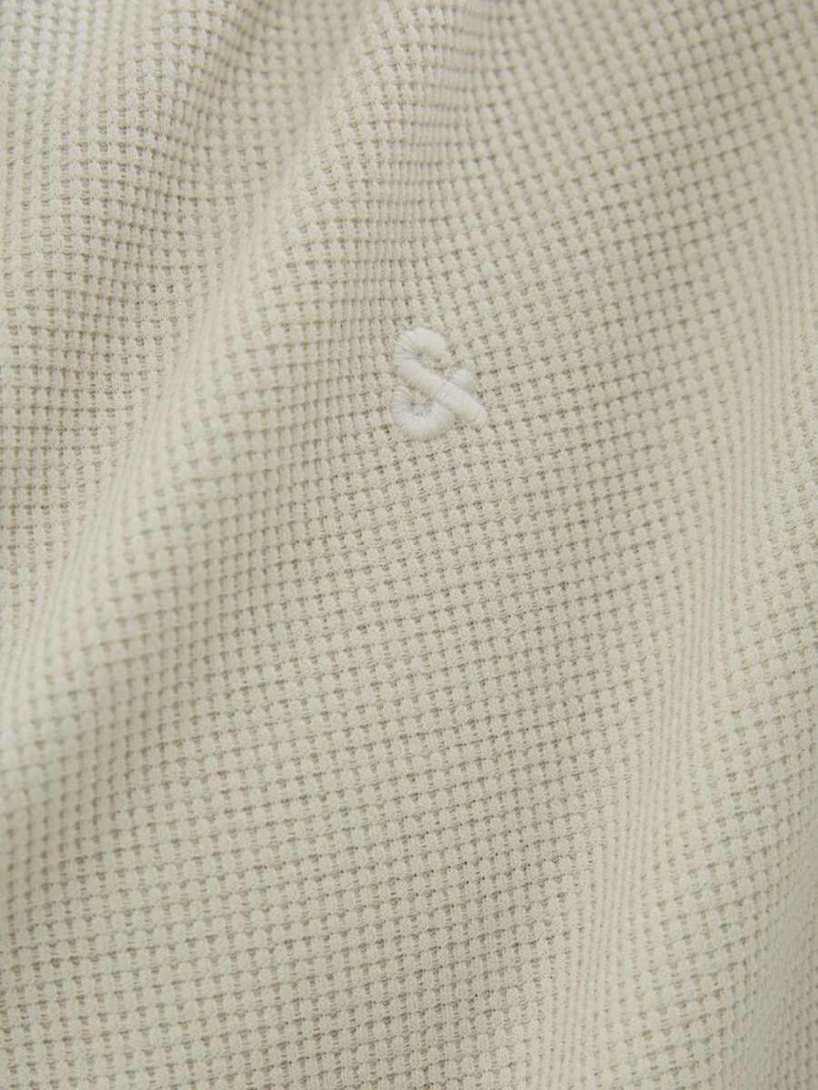 Jack Jones Austın Zıp Fermuarlı Polo Yaka Erkek Tişört 12279177 - 4