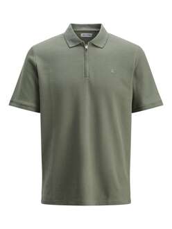 Jack Jones Austın Zıp Fermuarlı Polo Yaka Erkek Tişört 12279177