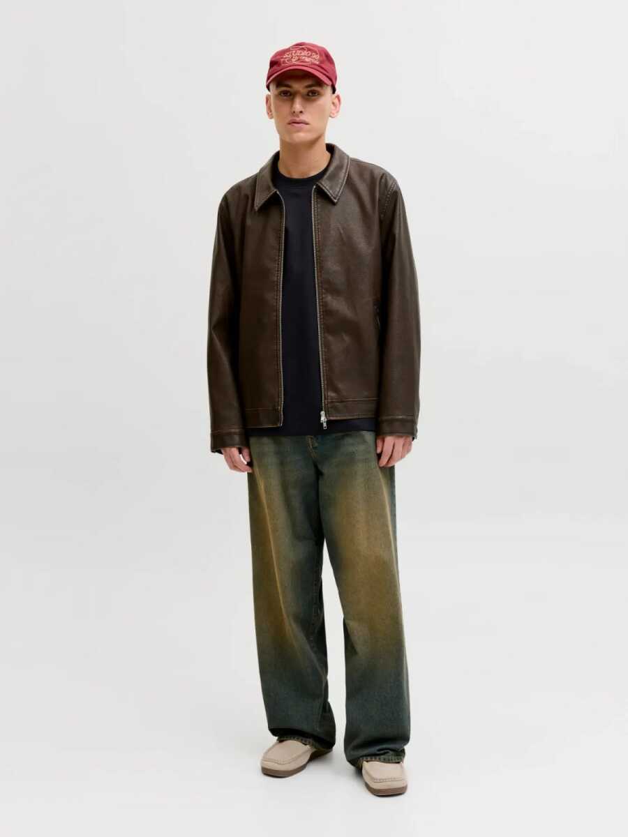 Jack Jones Barron Loose Fit Erkek Tişört 12298906 - 2