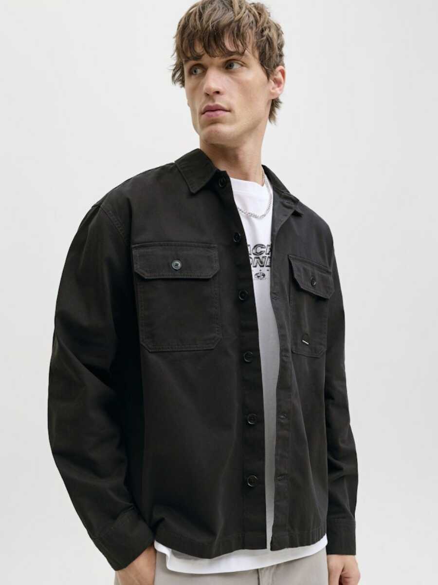 Jack Jones Ben Classıc Fusıon Badge Relax Fit  Erkek Ceket 12293685 (1)