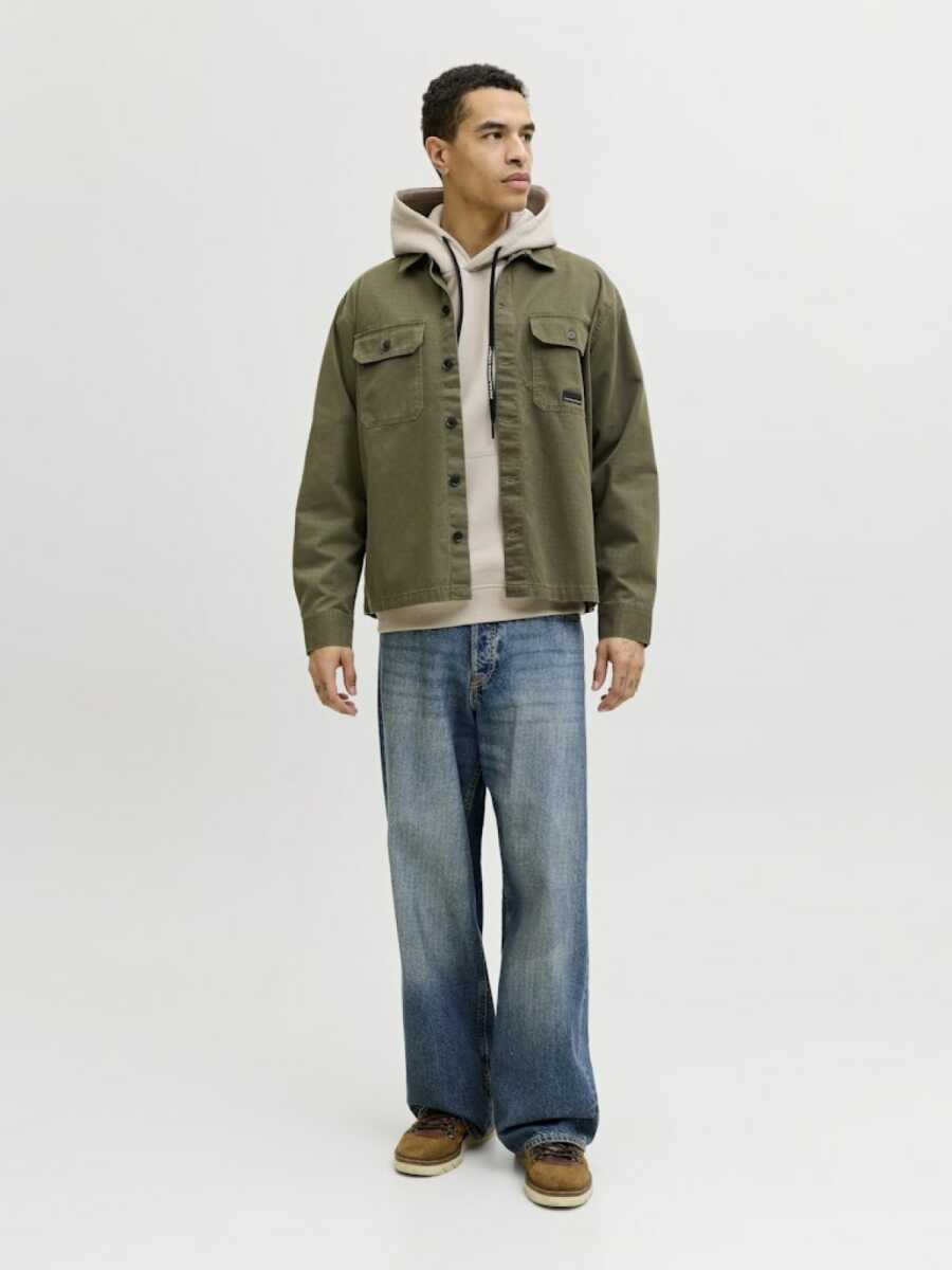 Jack Jones Ben Classıc Fusıon Badge Relax Fit  Erkek Ceket 12293685 (1)