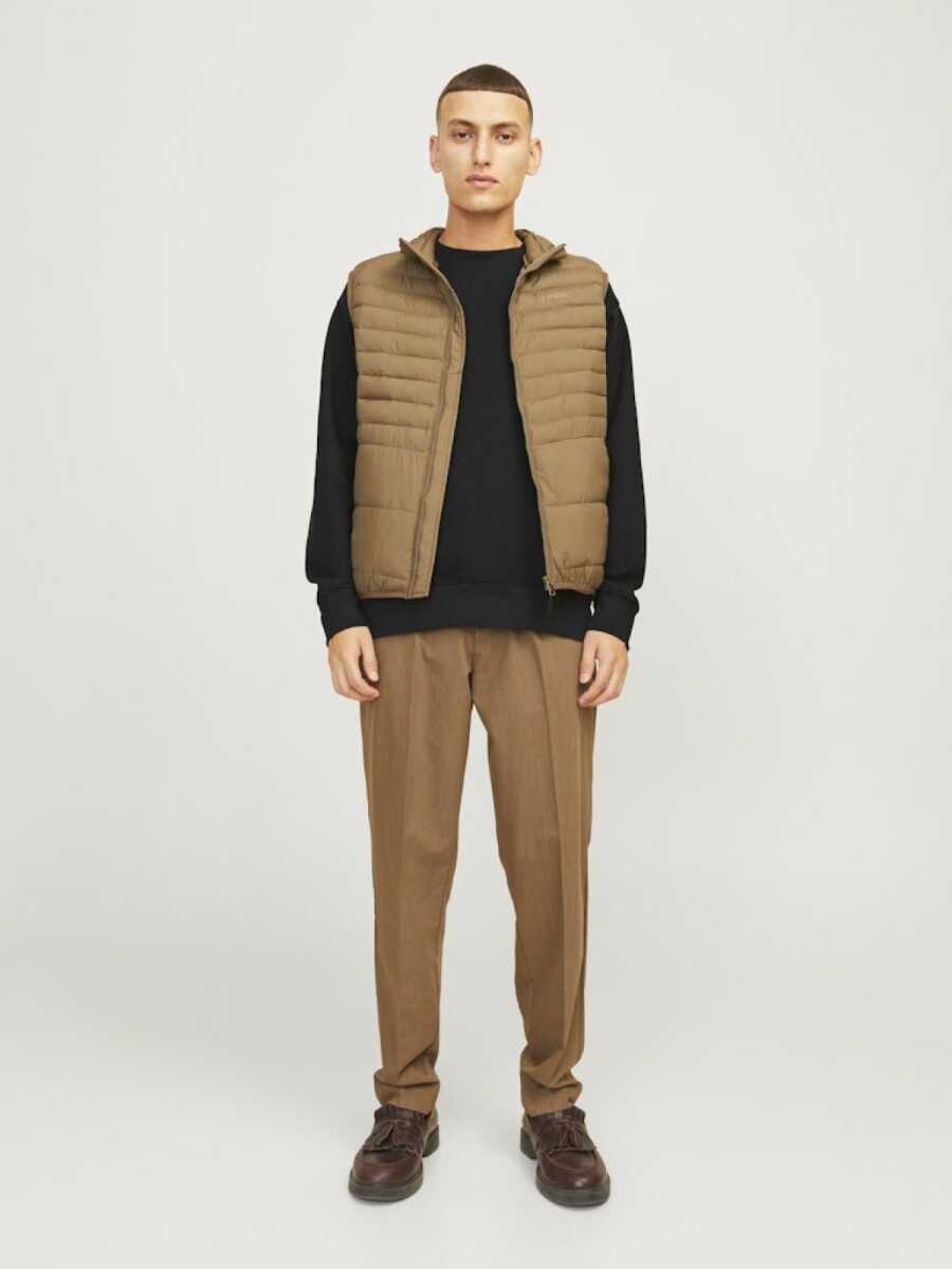 Jack Jones Blachad Brandıng Bisiklet Yaka Erkek Sweat 12261386 - 3