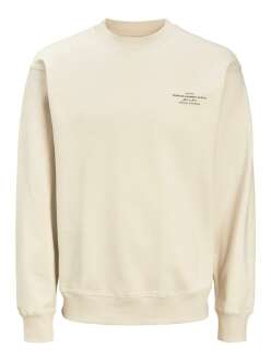 Jack Jones Blachad Brandıng Bisiklet Yaka Erkek Sweat 12261386 