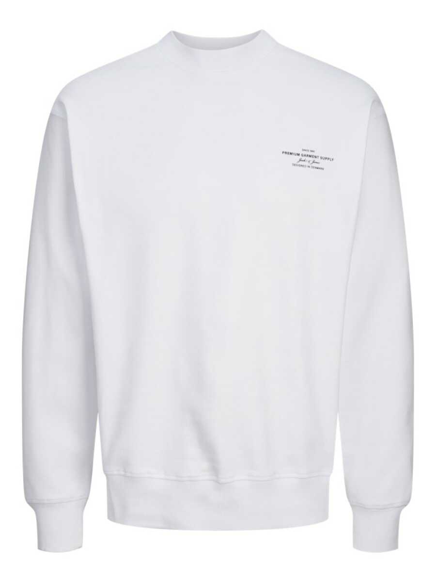 Jack Jones Blachad Brandıng Bisiklet Yaka Erkek Sweat 12261386 - 1