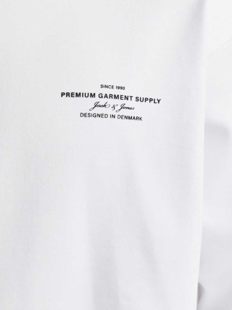 Jack Jones Blachad Brandıng Bisiklet Yaka Erkek Sweat 12261386 - 4