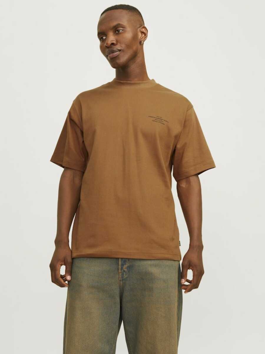 Jack Jones Blachad Brandıng Erkek Tişört 12259357 - 4