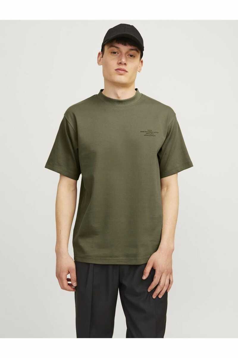 Jack Jones Blachad Brandıng Erkek Tişört 12259357 - 1