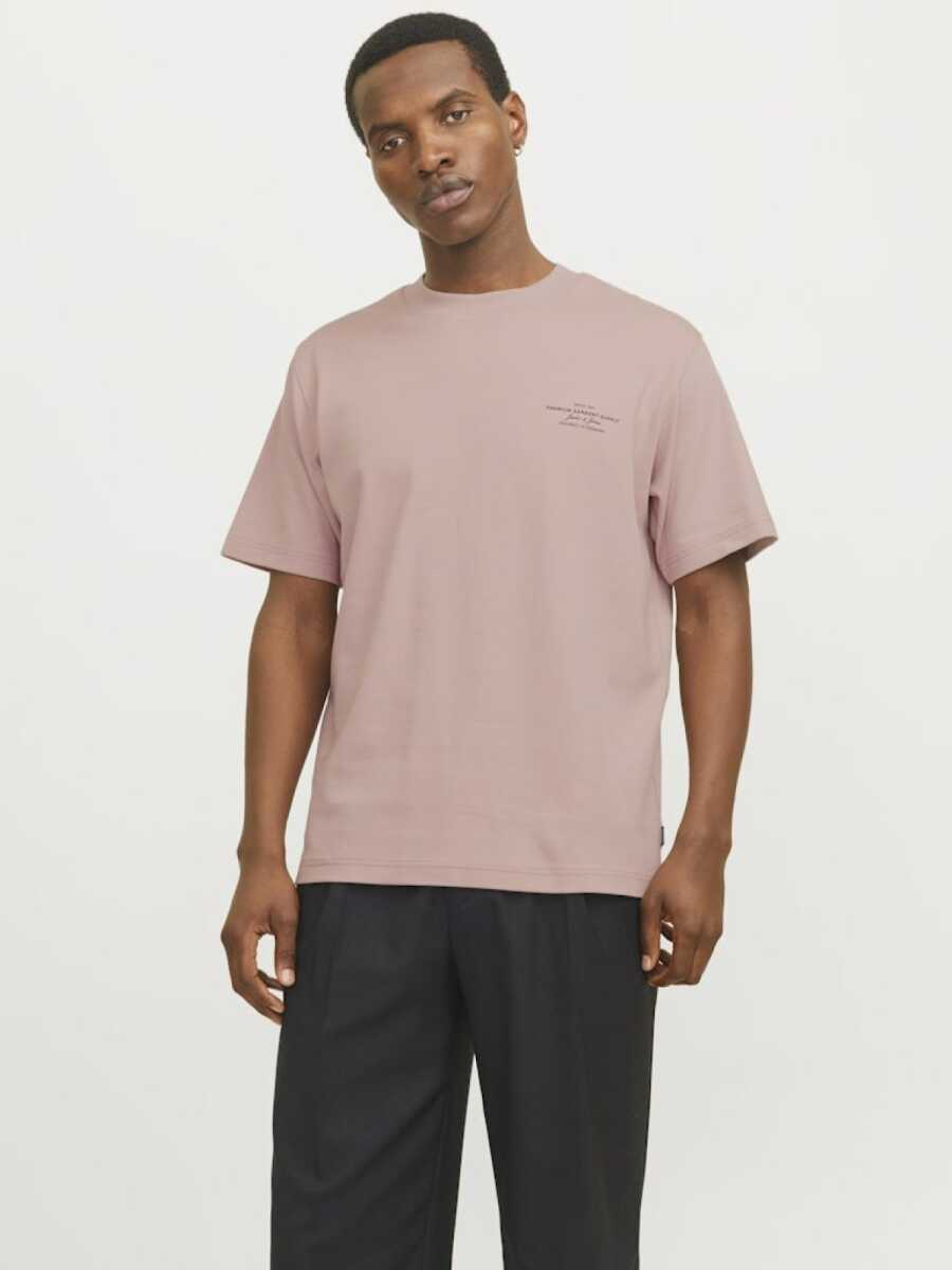 Jack Jones Blachad Brandıng Erkek Tişört 12259357 - 1