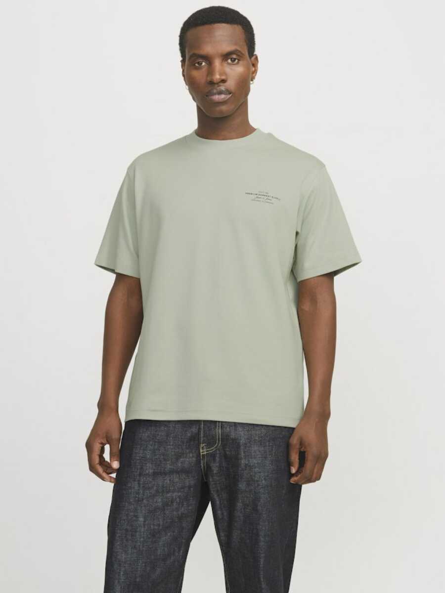 Jack Jones Blachad Brandıng Erkek Tişört 12259357 - 1