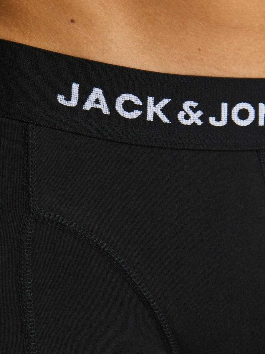 Jack Jones Black 5 Li Paket Erkek Boxer 12167028 - 4
