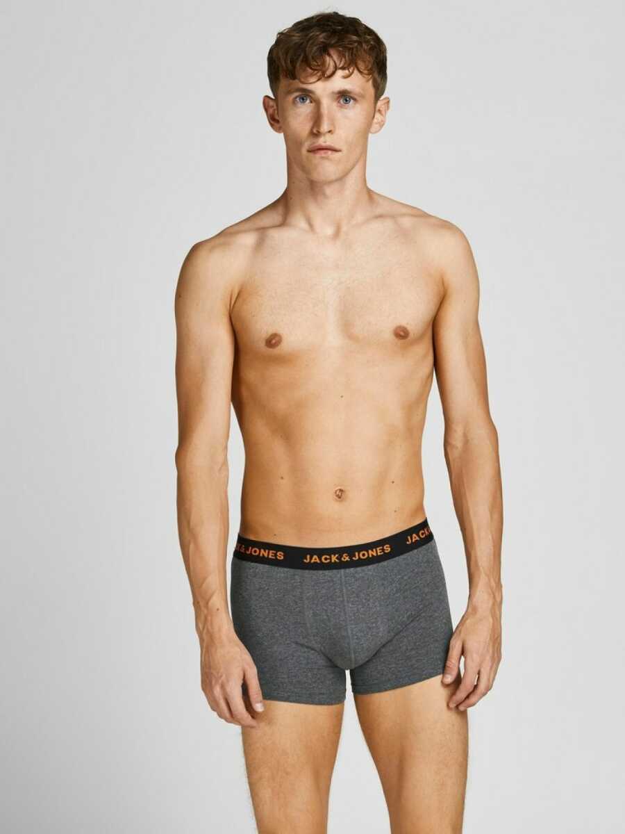 Jack Jones Black 5 Li Paket Erkek Boxer 12167028 - 2