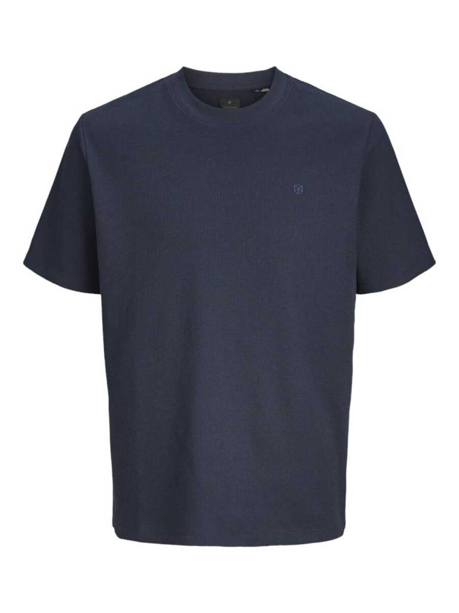 Jack Jones Blaleo Structure Regular Fit Erkek Tişört 12294823 - 5