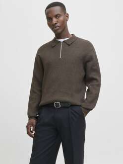 Jack Jones Blamılano Polo Yaka Relax Fit Erkek Kazak 12281743 