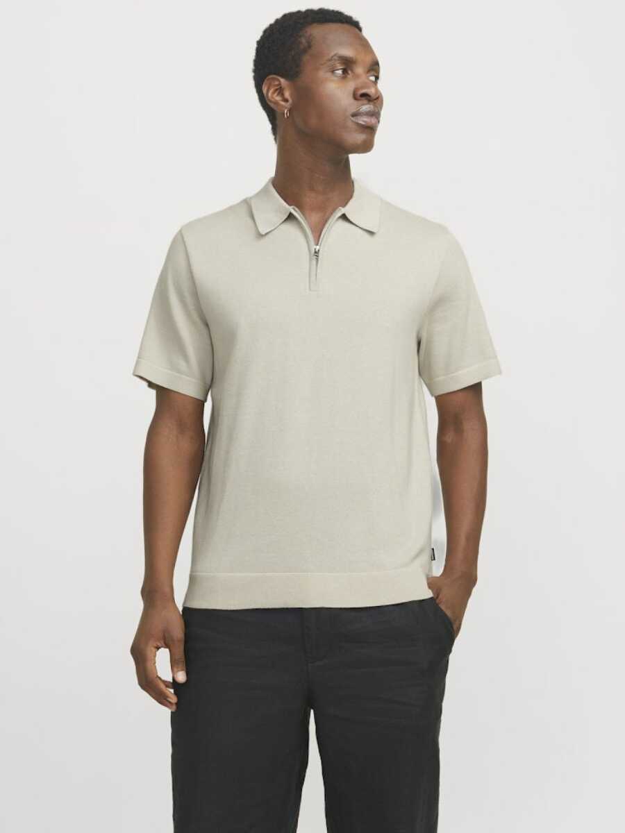 Jack Jones Blamılano Sprıng Knıt Regular Fit Triko Polo Yaka Erkek Tişört - 2