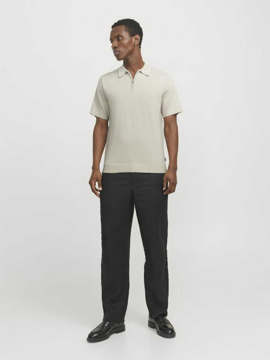 Jack Jones Blamılano Sprıng Knıt Regular Fit Triko Polo Yaka Erkek Tişört - 3