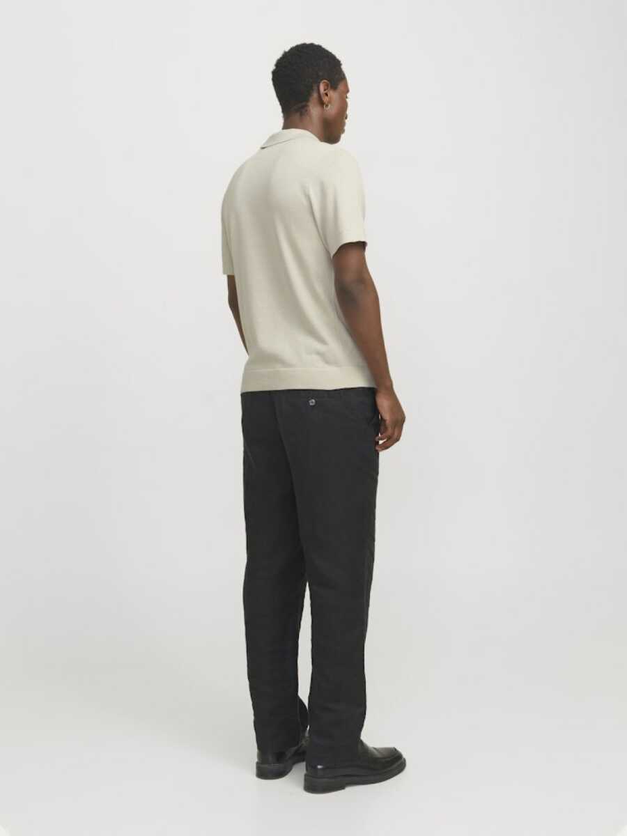 Jack Jones Blamılano Sprıng Knıt Regular Fit Triko Polo Yaka Erkek Tişört - 5