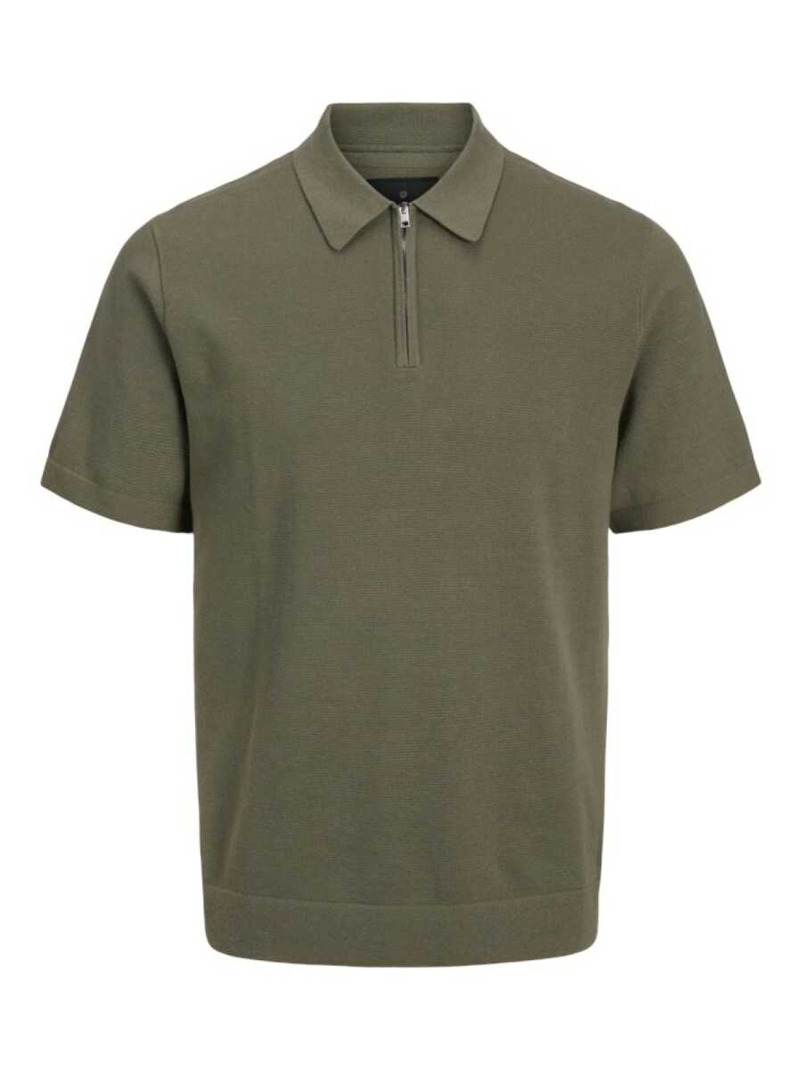 Jack Jones Blamılano Sprıng Knıt Regular Fit Triko Polo Yaka Erkek Tişört - 1