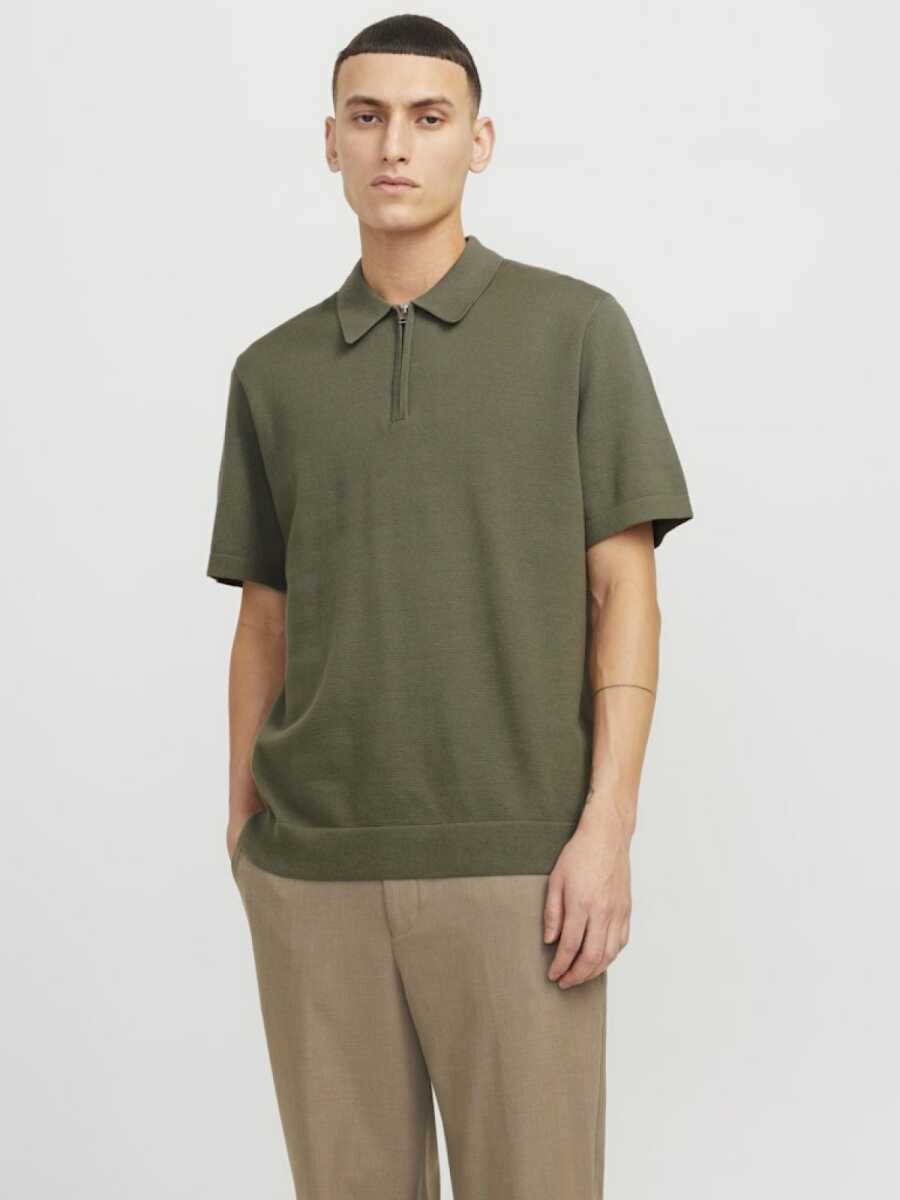 Jack Jones Blamılano Sprıng Knıt Regular Fit Triko Polo Yaka Erkek Tişört - 2