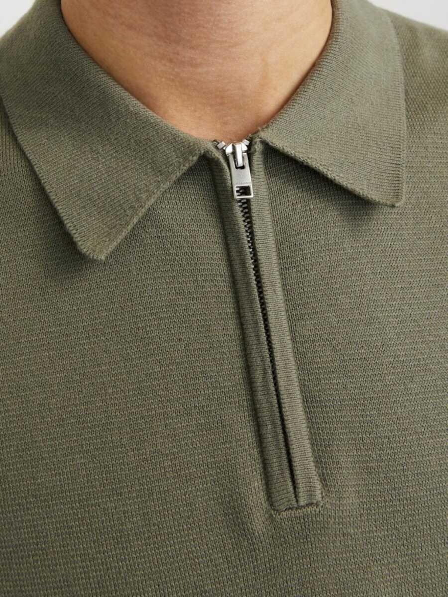 Jack Jones Blamılano Sprıng Knıt Regular Fit Triko Polo Yaka Erkek Tişört - 3
