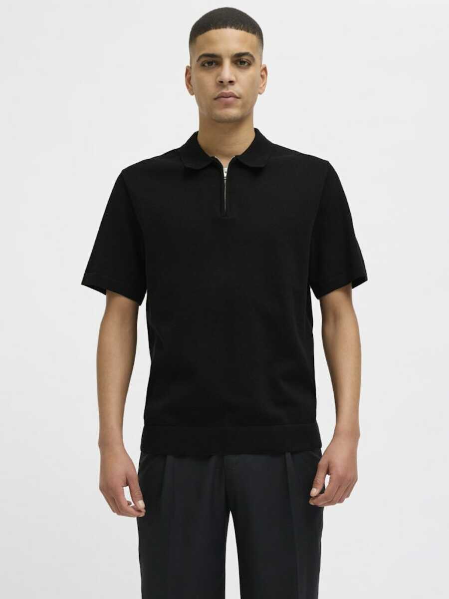 Jack Jones Blamılano Sprıng Knıt Regular Fit Triko Polo Yaka Erkek Tişört - 2
