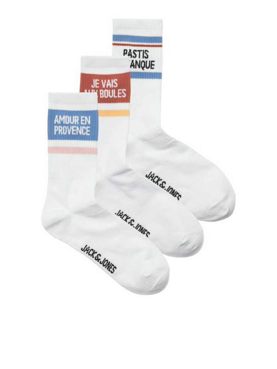 Jack Jones Boulı Tennıs 3 Lü Paket Erkek Çorap 12286387 - 1