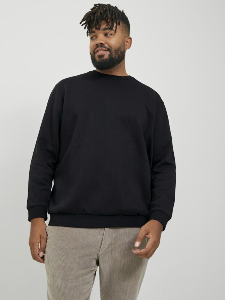 Jack Jones Bradley Bisiklet Yaka Büyük Beden Erkek Sweat 12250594