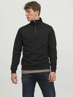 Jack Jones Bradley Fermuarlı Yaka Relax Fit Erkek Sweat 12250747