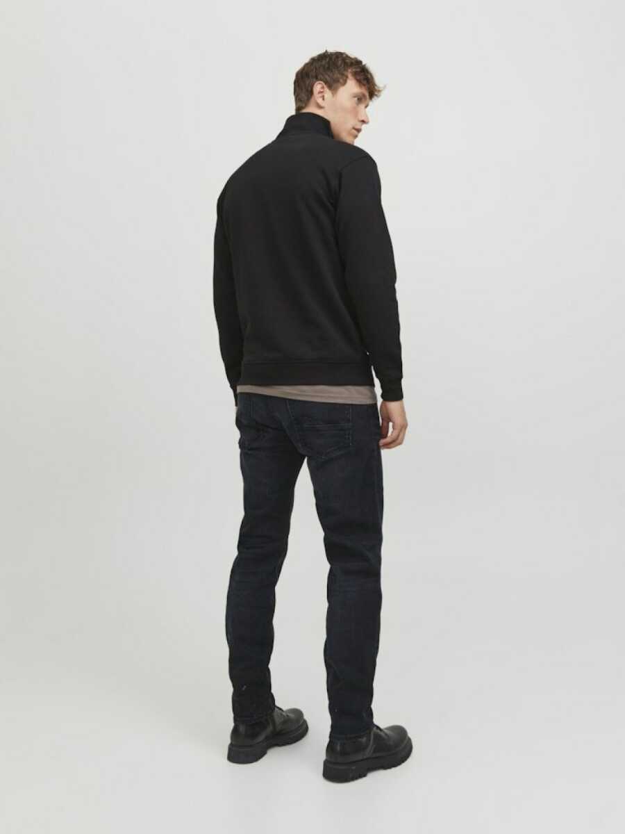 Jack Jones Bradley Fermuarlı Yaka Relax Fit Erkek Sweat 12250747 - 3