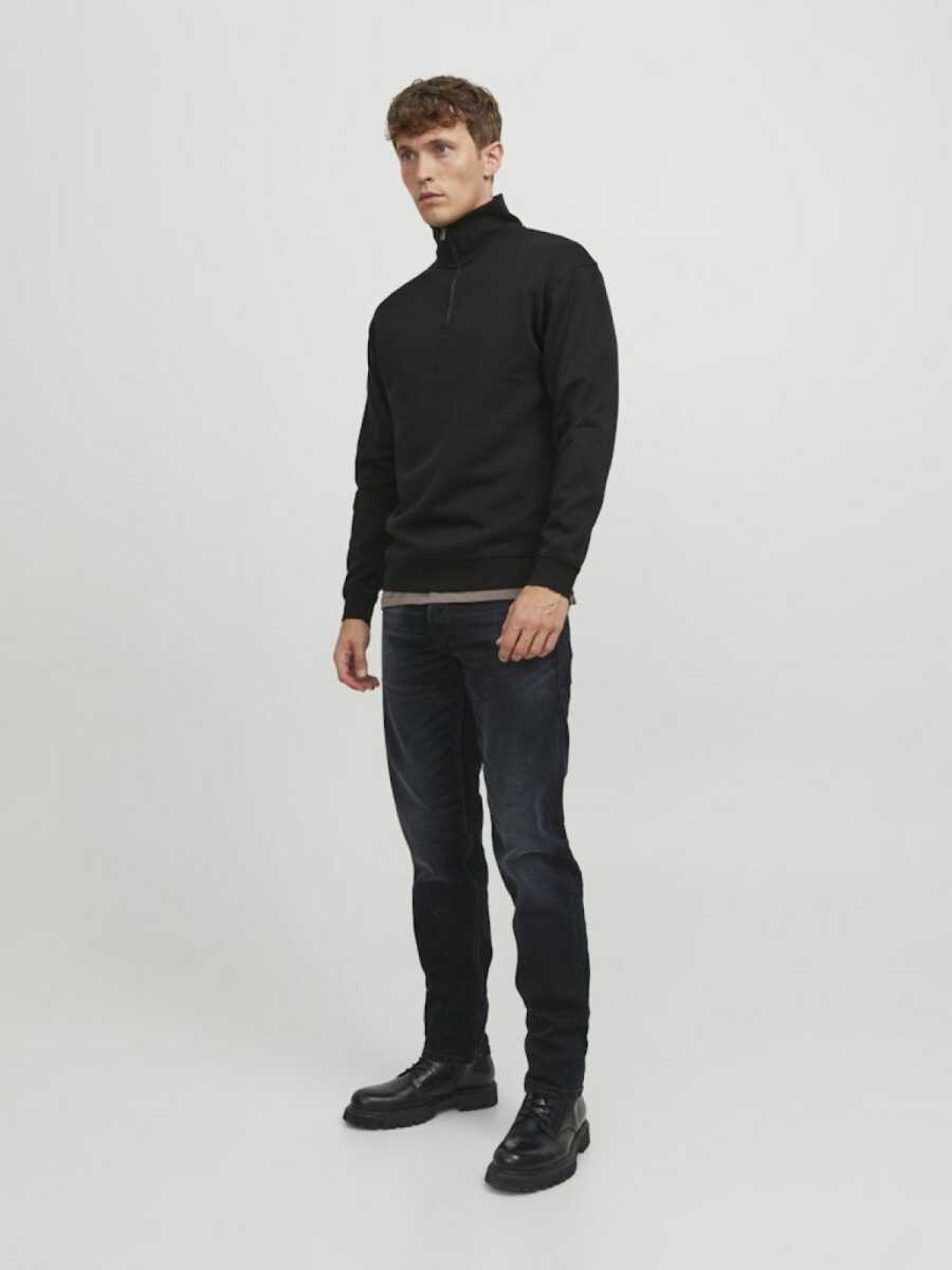 Jack Jones Bradley Fermuarlı Yaka Relax Fit Erkek Sweat 12250747 - 2