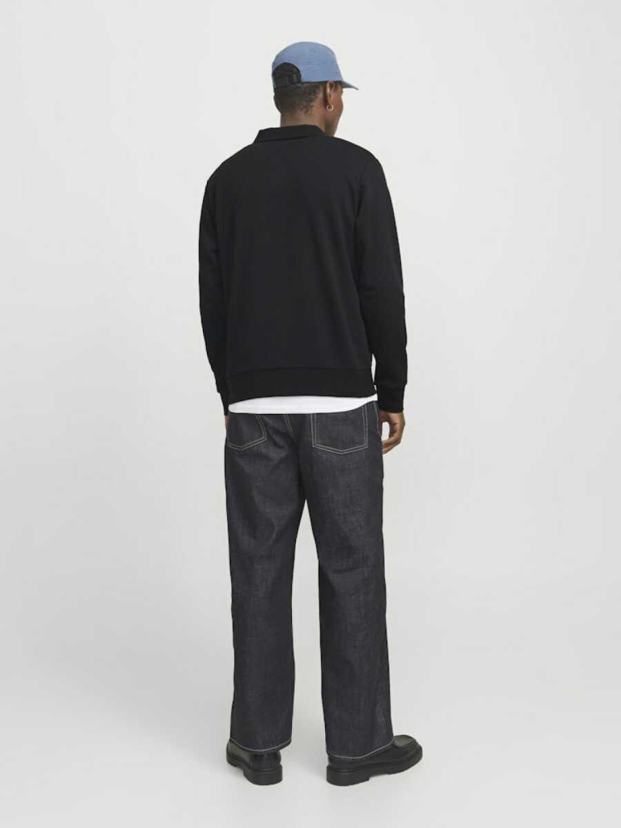 Jack Jones Bradley Polo Yaka Relax Fit Erkek Sweat 12278586 - 5