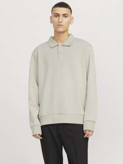 Jack Jones Bradley Polo Yaka Relax Fit Erkek Sweat 12278586