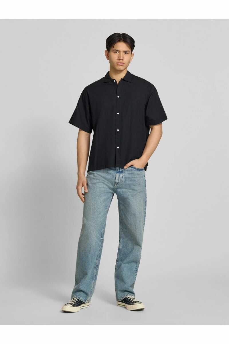 Jack Jones Breeze Lınen Bleand Oversize Erkek Gömlek 12288602
