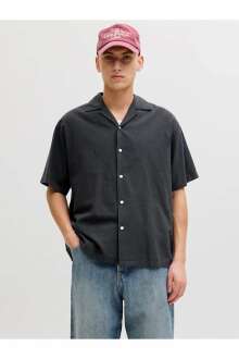 Jack Jones Breeze Lınen Brand Relax Fit Erkek Gömlek 12288594