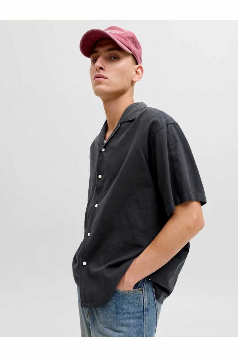 Jack Jones Breeze Lınen Brand Relax Fit Erkek Gömlek 12288594 - 4