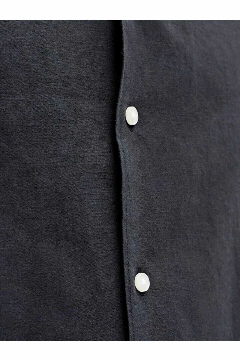 Jack Jones Breeze Lınen Brand Relax Fit Erkek Gömlek 12288594 - 5